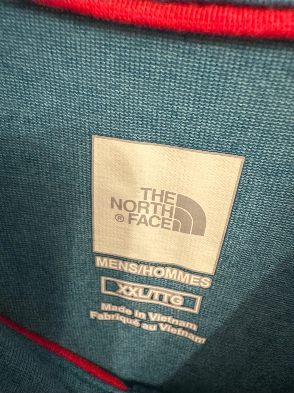 The North Face Dark Teal Flash Dry polo shirt With chest pocket Size XXL